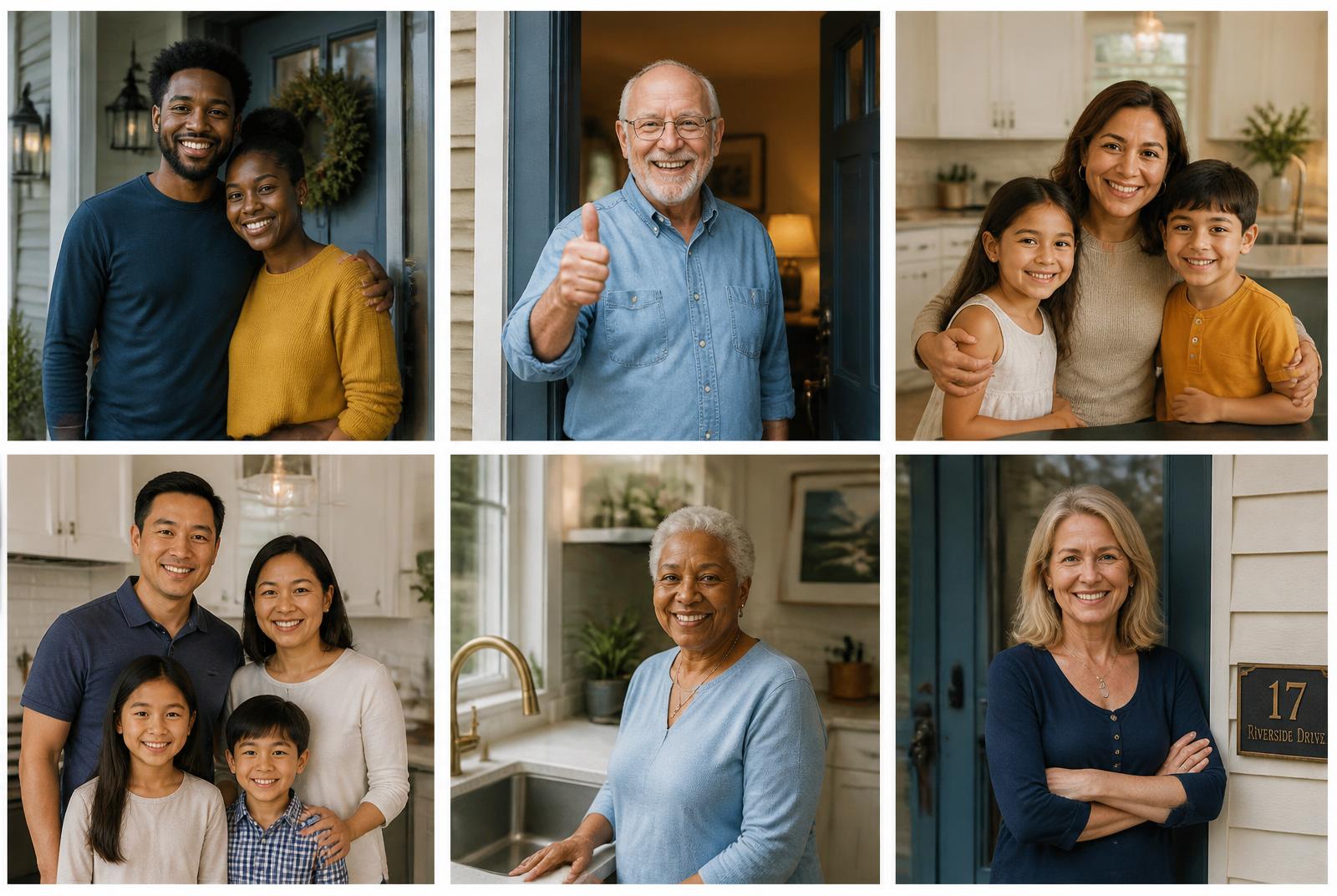Diverse Connecticut homeowners and families — Drain Wizard Plumbing customers across Greater New Haven