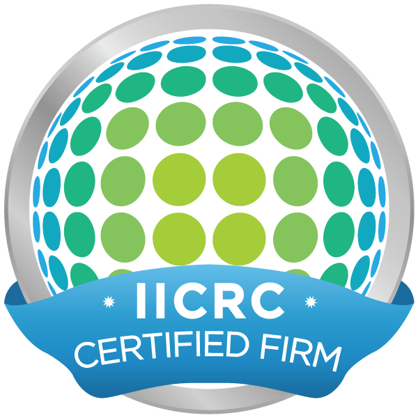 IICRC Certified Firm — Drain Wizard Plumbing is registered with the Institute of Inspection, Cleaning and Restoration Certification.